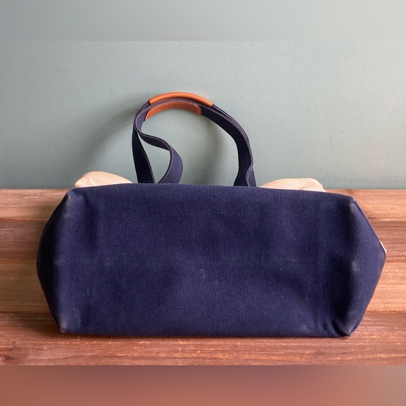 Polo Ralph Lauren Big Pony Canvas and Leather Tote Bag - Picture 12 of 14